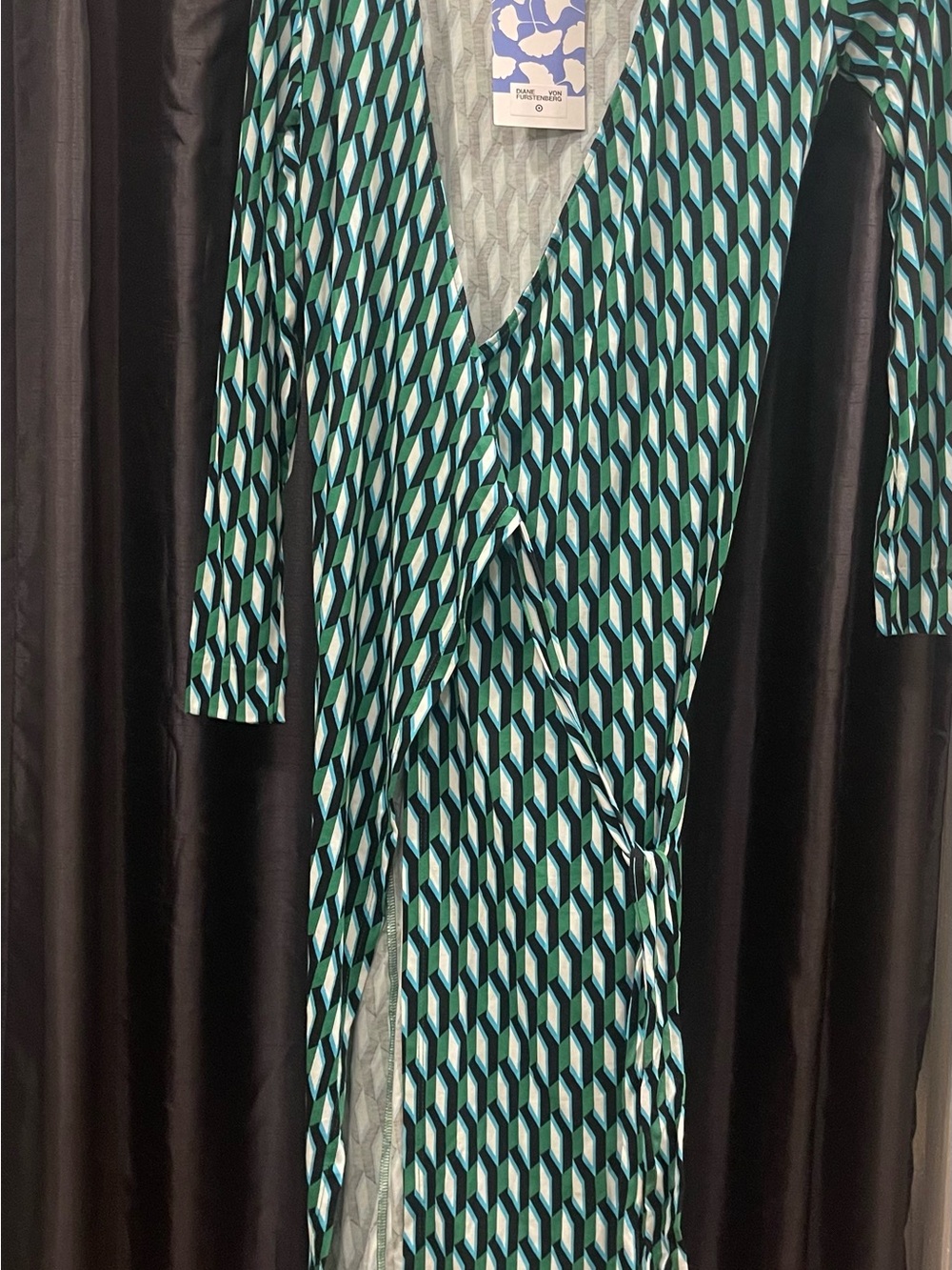 Diane Von Furstenberg wrap dress. NWT